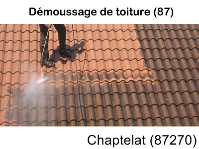 Toiture démoussage Chaptelat-87270