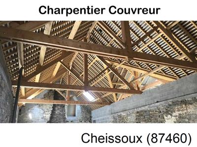 Votre charpentier, travaux de charpente Cheissoux-87460