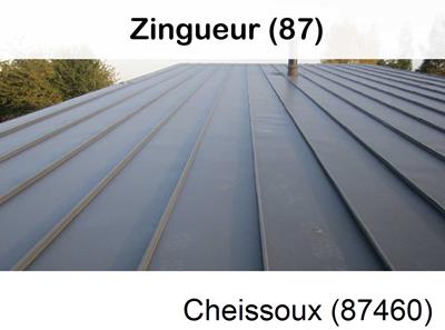 Votre zingueur en image à Cheissoux-87460