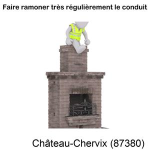 couvreur-ramoneur à Château-Chervix-87380