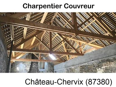 Votre charpentier, travaux de charpente Château-Chervix-87380