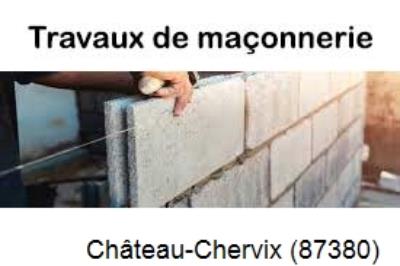 Votre artisan à Château-Chervix-87380