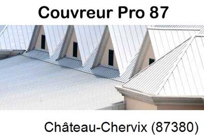 Entreprise de zinguerie à Château-Chervix-87380