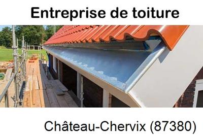 Artisan couvreur à Château-Chervix-87380