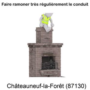 couvreur-ramoneur à Châteauneuf-la-Forêt-87130