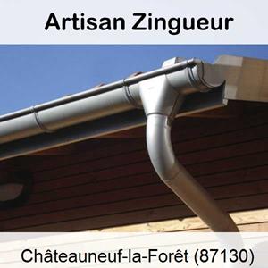 Bardage en zinc à Châteauneuf-la-Forêt-87130