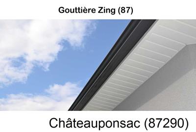 gouttière alu à Châteauponsac-87290