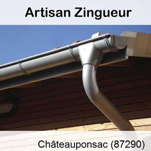 Bardage en zinc à Châteauponsac-87290