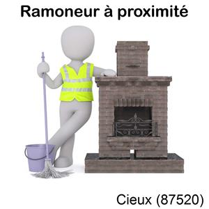 Gainage de cheminée à Cieux-87520