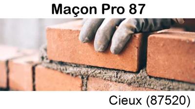 Rénovation maçonnerie à Cieux-87520