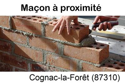 Entreprise de maçonnerie à Cognac-la-Forêt-87310