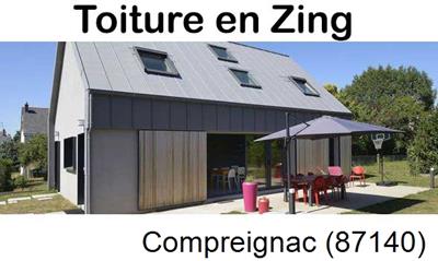 Couverture zing à Compreignac-87140