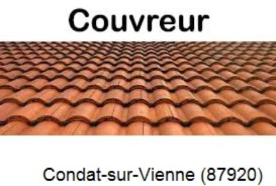 Toiture réparation à Condat-sur-Vienne-87920