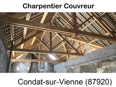 Votre charpentier, travaux de charpente Condat-sur-Vienne-87920