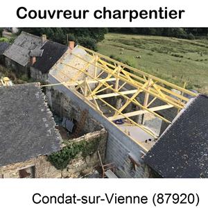 Votre artisan en charpente illustration Condat-sur-Vienne-87920