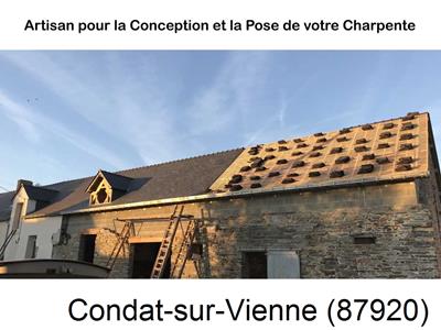 Rénovation charpente Condat-sur-Vienne-87920