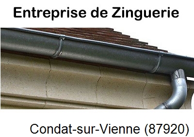 Artisan couvreur zingueur Condat-sur-Vienne-87920