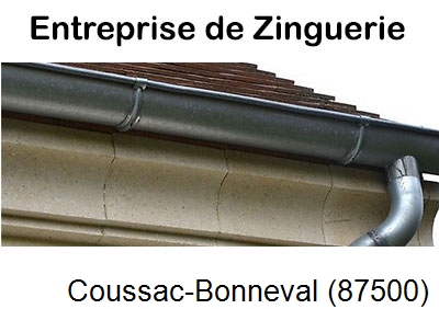 Artisan couvreur zingueur Coussac-Bonneval-87500