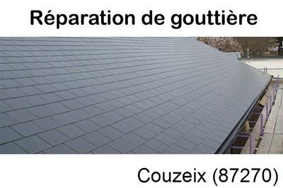 Pose gouttière pvc à Couzeix-87270