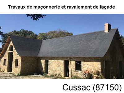 Maçon à proximité de Cussac-87150