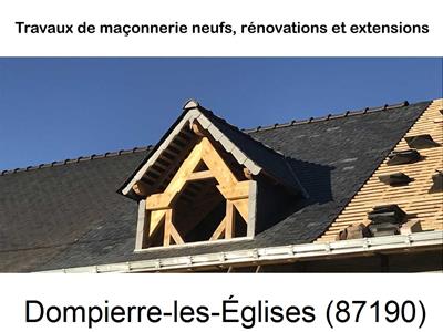 Maçonnerie en neuf à Dompierre-les-Églises-87190