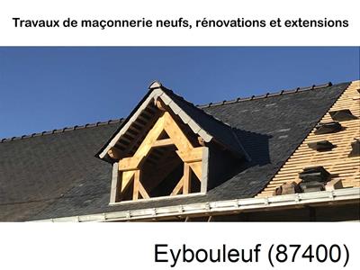 Maçonnerie en neuf à Eybouleuf-87400