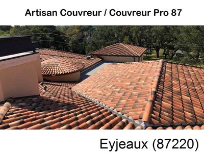 Votre couvreur dans le 87 pour la réparation de votre couverture à Eyjeaux-87220