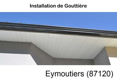 Entreprise de gouttière à Eymoutiers-87120