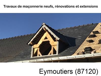 Maçonnerie en neuf à Eymoutiers-87120