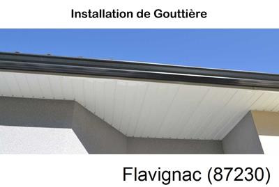 Entreprise de gouttière à Flavignac-87230