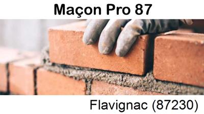 Rénovation maçonnerie à Flavignac-87230