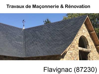 Département Haute-vienne, artisan maçon Flavignac-87230