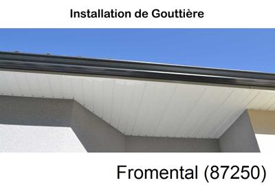 Entreprise de gouttière à Fromental-87250