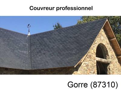 Artisan couvreur 87 Gorre-87310