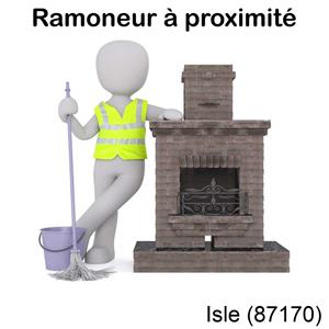 Gainage de cheminée à Isle-87170