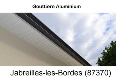Pose gouttière en zinc Jabreilles-les-Bordes-87370