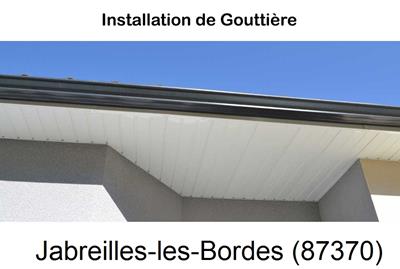 Entreprise de gouttière à Jabreilles-les-Bordes-87370