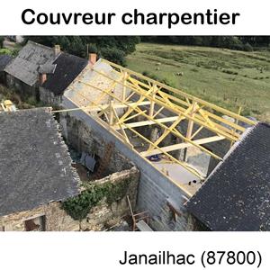 Votre artisan en charpente illustration Janailhac-87800