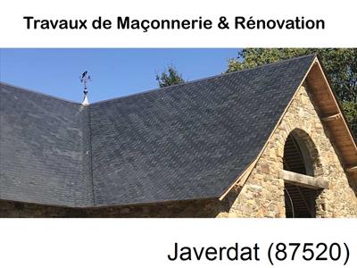 Département Haute-vienne, artisan maçon Javerdat-87520