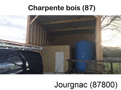 charpente traditionnelle à Jourgnac-87800