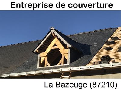 Charpentier, charpente bois La Bazeuge-87210