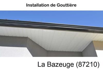 Entreprise de gouttière à La Bazeuge-87210