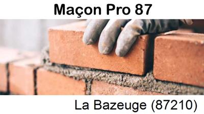 Rénovation maçonnerie à La Bazeuge-87210