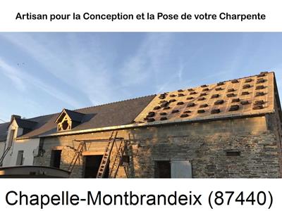 Rénovation charpente La Chapelle-Montbrandeix-87440