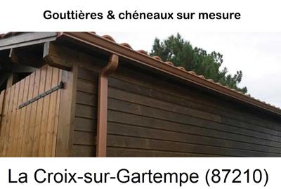 Réparation fuite gouttière La Croix-sur-Gartempe-87210