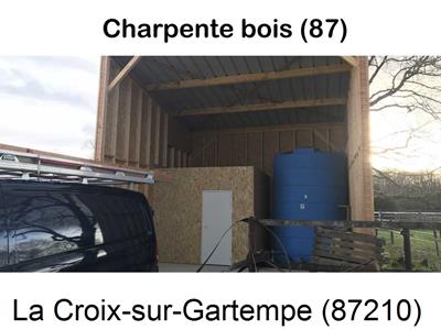 charpente traditionnelle à La Croix-sur-Gartempe-87210