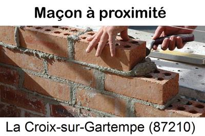 Entreprise de maçonnerie à La Croix-sur-Gartempe-87210