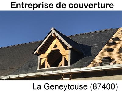 Charpentier, charpente bois La Geneytouse-87400