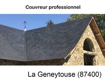 Artisan couvreur 87 La Geneytouse-87400