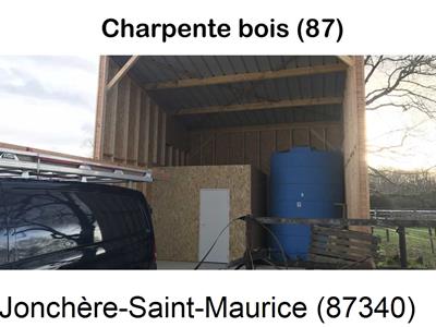 charpente traditionnelle à La Jonchère-Saint-Maurice-87340